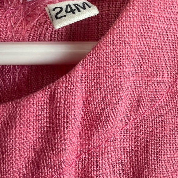 Pink Ruffled Kids One Piece - Picture 3 of 4